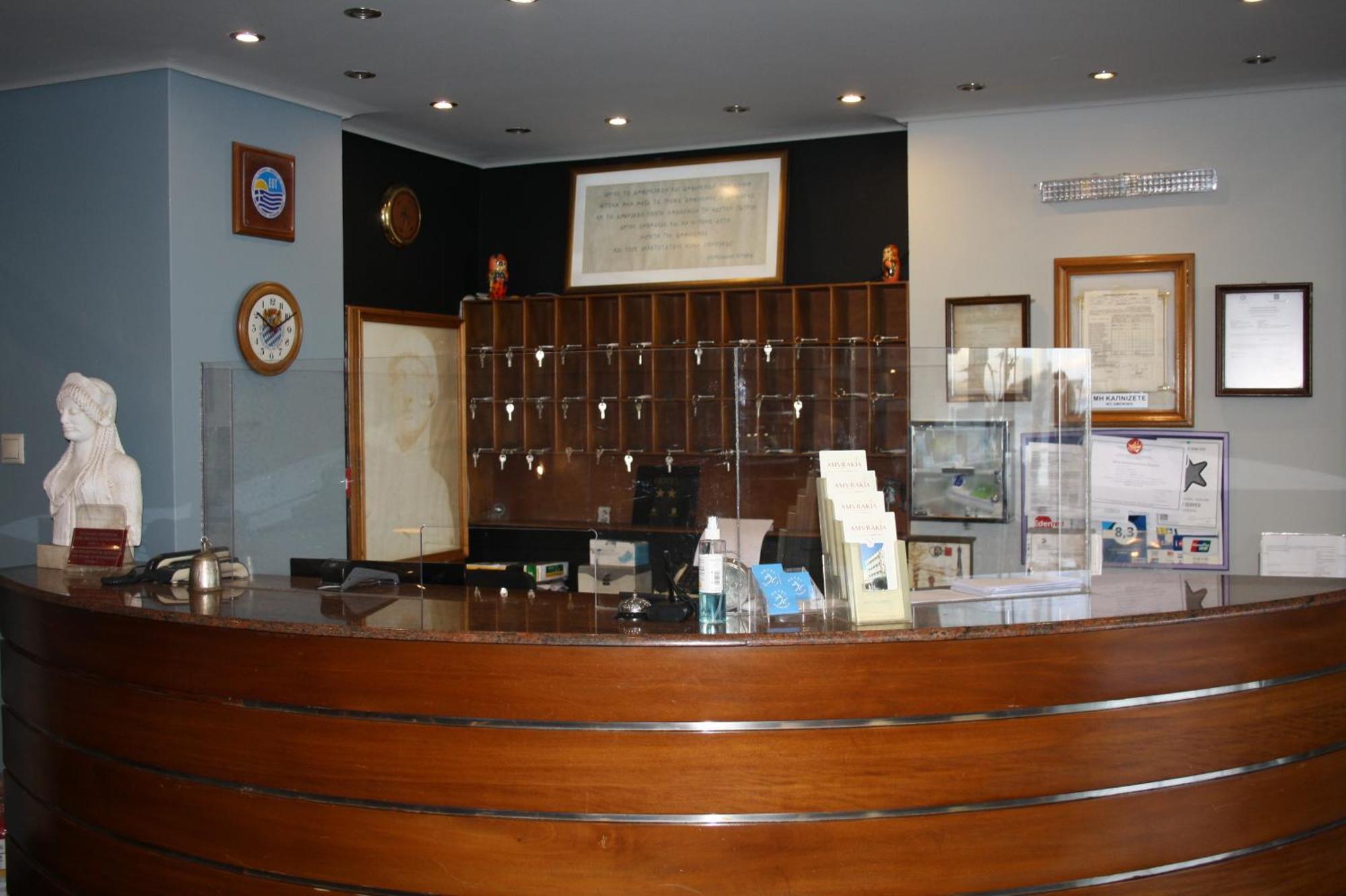 Amvrakia Hotel Amfilochía Zewnętrze zdjęcie